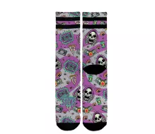 Dizajnové ponožky American Socks AS211 Horror Time veľ. S-M