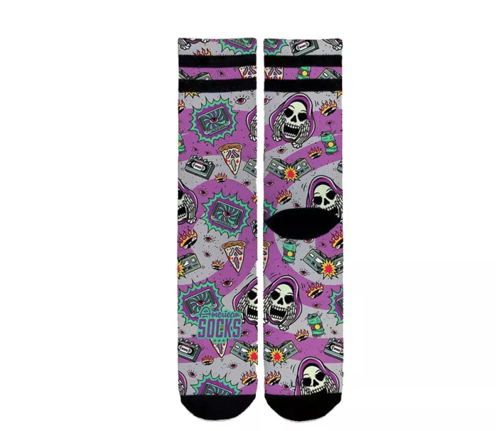Dizajnové ponožky American Socks AS211 Horror Time veľ. L-XL