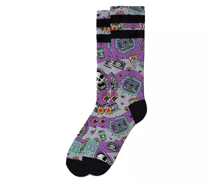 Dizajnové ponožky American Socks AS211 Horror Time veľ. L-XL