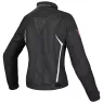 Dámská bunda na motorku Dainese HYDRA FLUX LADY D-DRY black/white