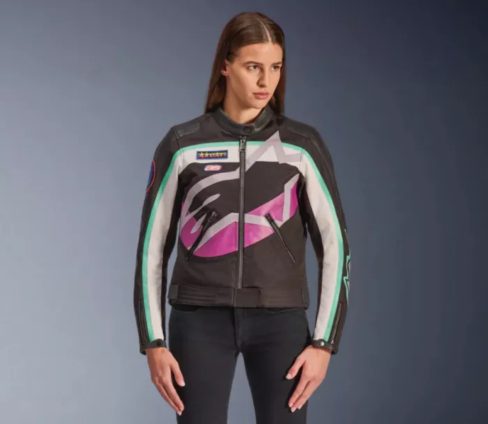 Alpinestars 331 0126 1612 Idles black/off white/purple vel. M