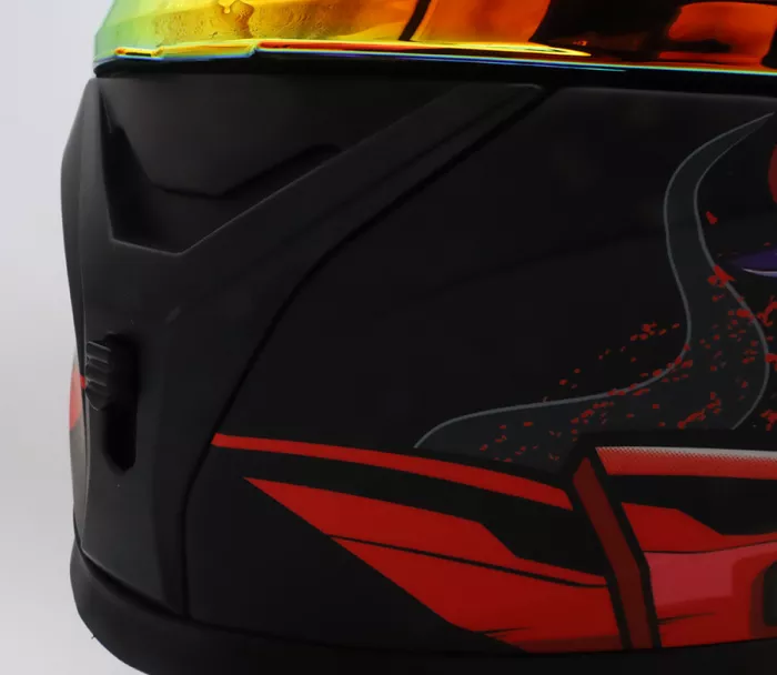 Helma na moto XRC Illustrator matt red