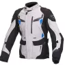 Dámská bunda na moto Macna Impact Pro light grey/black