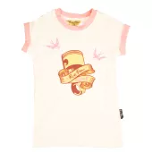 Dievčenské tričko Rusty Pistons Ino white/pink
