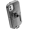 Vodeodolné púzdro CellularLine Interphone pre Apple iPhone 11, úchyt na riadidlá, čierne
