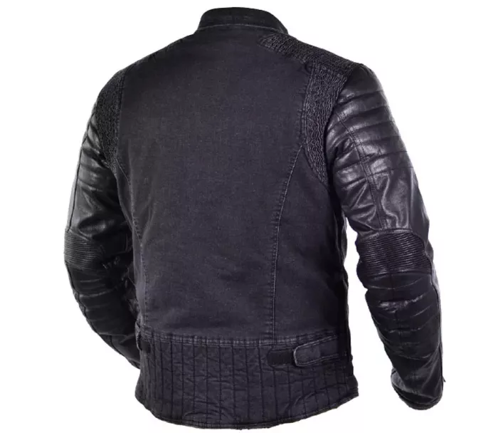 Bunda na motorku Trilobite Acid Scrambler black vel. M