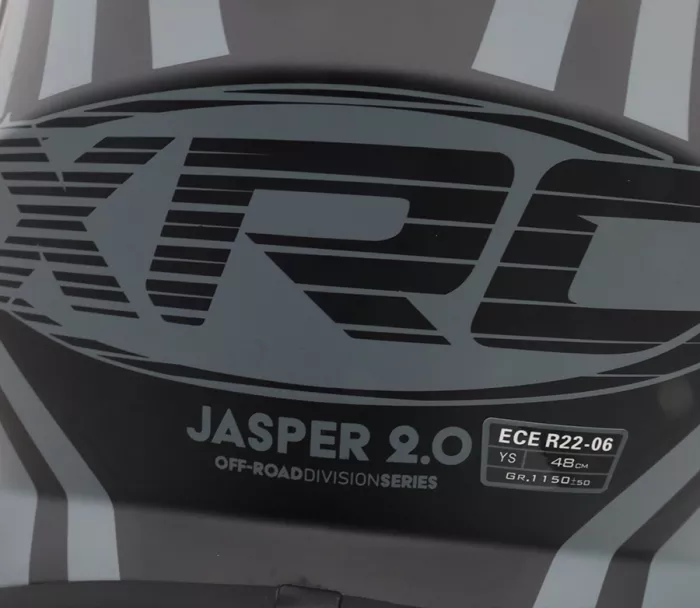 XRC MX Jasper Youth 2.0 black/grey vel. YS