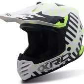 XRC MX Jasper Youth 2.0 black/white/fluo vel. YXL