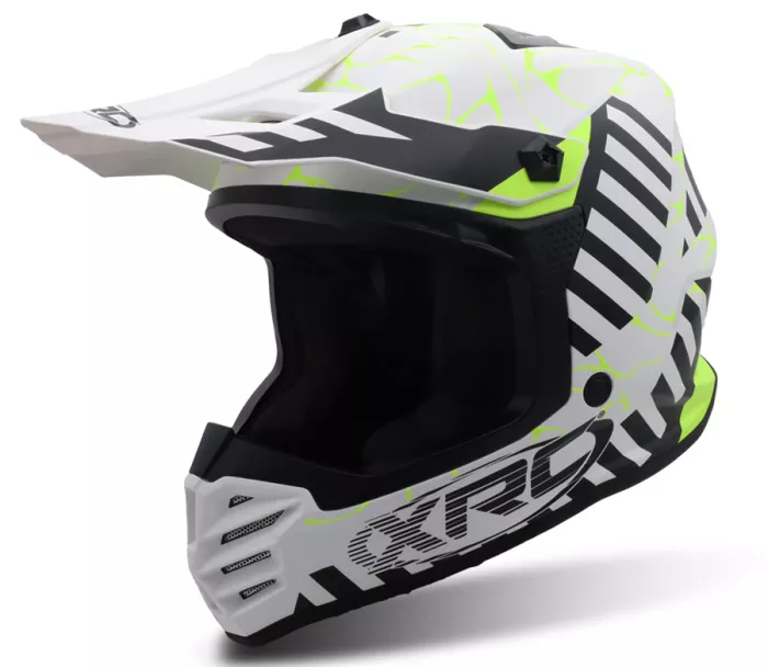 XRC MX Jasper Youth 2.0 black/white/fluo vel. YXL
