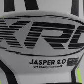 XRC MX Jasper Youth 2.0 black/white/fluo vel. YXL