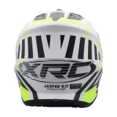 XRC MX Jasper Youth 2.0 black/white/fluo vel. YXL