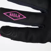 Dámske rukavice Nabajk Jesteed fuchsia/black