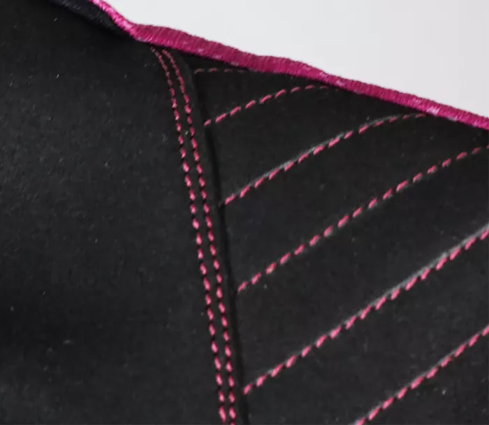 Dámske rukavice Nabajk Jesteed fuchsia/black