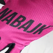 Dámske rukavice Nabajk Jesteed fuchsia/black