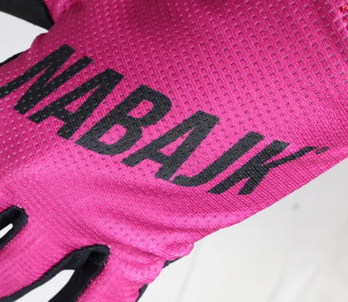 Dámske rukavice Nabajk Jesteed fuchsia/black