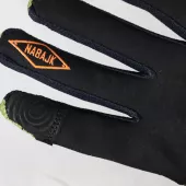 Nabajk Jesteed youth boys gloves khaki/black/orange vel. 5Y-6Y