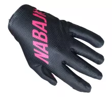Dievčenské rukavice Nabajk Jesteed black/pink