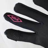 Nabajk Jesteed youth girls gloves black/pink vel. 9Y-10Y