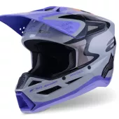 Alpinestars 830 2726 9277 Jettson SM3 XL grey/purple/black glossy helmet