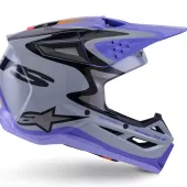 Alpinestars 830 2726 9277 Jettson SM3 XL grey/purple/black glossy helmet