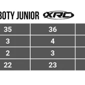 Detské motokrosové topánky XRC MX Move junior black