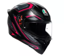 Helma na motoAGV K1S E2206 SLING MATT BLACK/PINK vel. XS