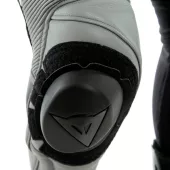 Kombinéza na motorku Dainese KILLALANE pearl white / charcoal gray / black