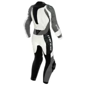 Kombinéza na motorku Dainese KILLALANE pearl white / charcoal gray / black