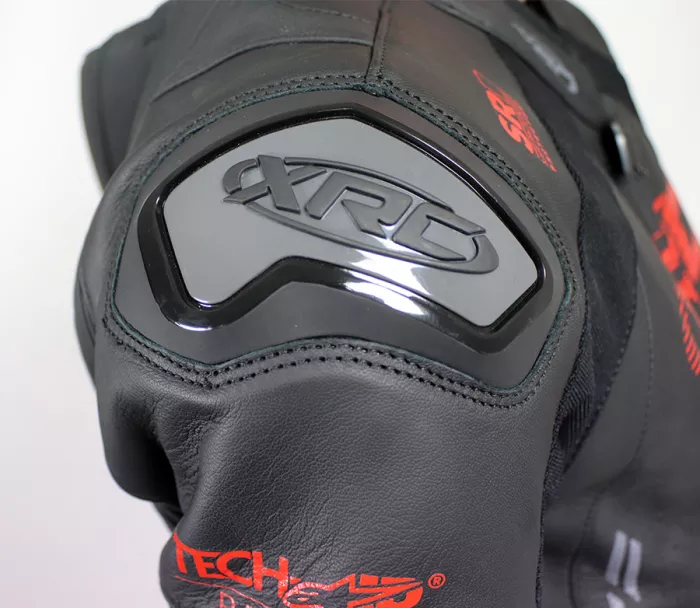 XRC Circuito men Tech10 compatible suit black/grey/red vel. 50