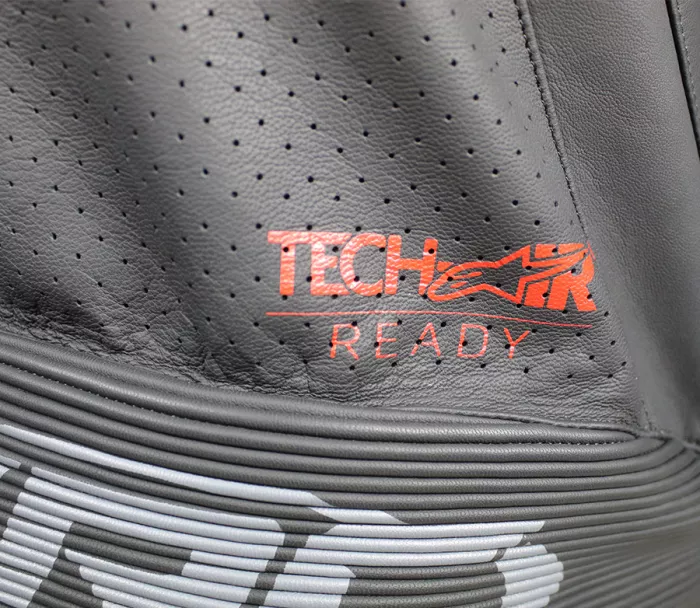 XRC Circuito men Tech10 compatible suit black/grey/red vel. 50
