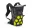 Batoh na moto Kriega KRUT9-L backpack Trail 9 lime