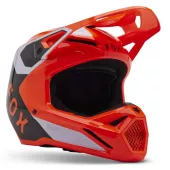 Motokrosová helma Fox V1 Lean Helmet Fluorescent Orange