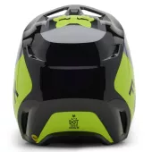 Motokrosová prilba Fox V1 Lean Helmet Grey/Yellow