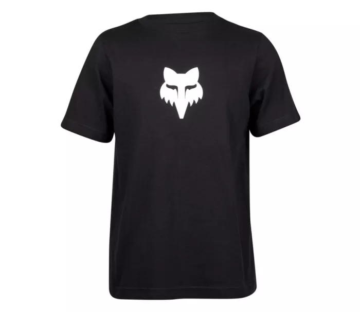 Fox 31819-001 Yth Fox Legacy Ss Tee, Black vel. YL