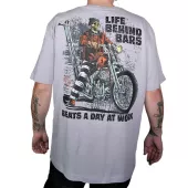 Tričko Lethal Threat LIFE BEHIND BARS vel. XL