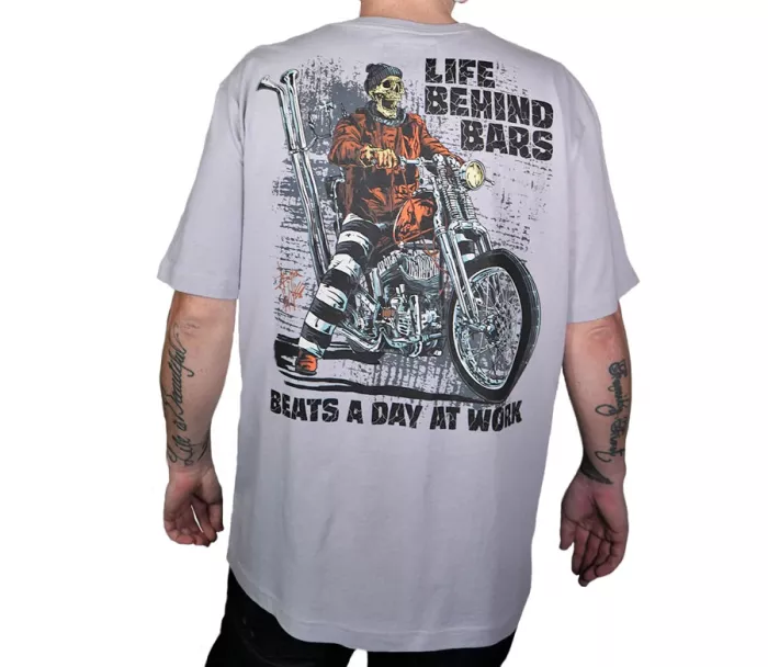 Tričko Lethal Threat LIFE BEHIND BARS vel. XL