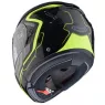 Helma na moto Caberg LEVO Flow black/anthracite/yellow fluo