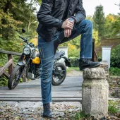 Kevlarové džínsy na moto Trilobite 661 Parado blue SLIM