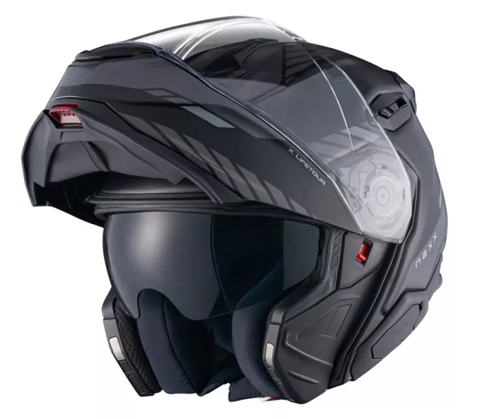 NEXX X.LIFETOUR Globe black/gray MT vel. M