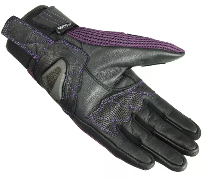 XRC LOIRIES purple ladies gloves vel. M