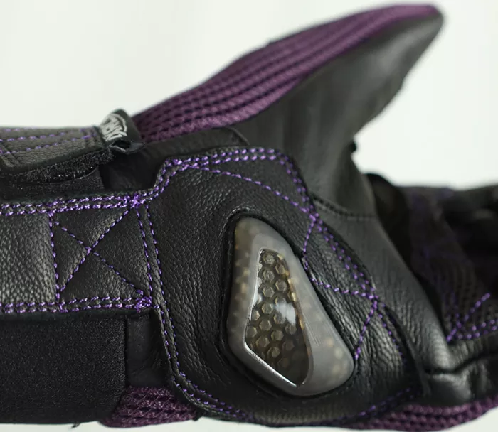 XRC LOIRIES purple ladies gloves vel. M