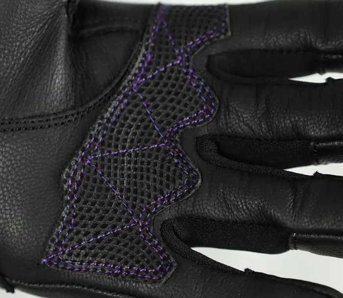XRC LOIRIES purple ladies gloves vel. M