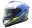Helma na moto XRC Loomis wht/blk/blue/fluo