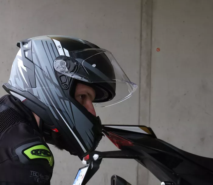 Integrálna helma XRC Loomis blk/grey/light grey