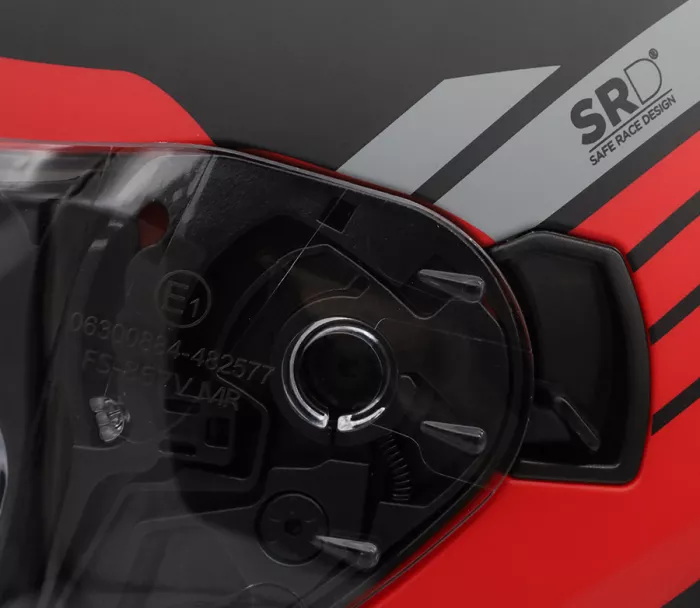 XRC Loomis red/blk/grey/yellow vel. S