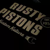 Tričko Rusty Pistons Low Rod black