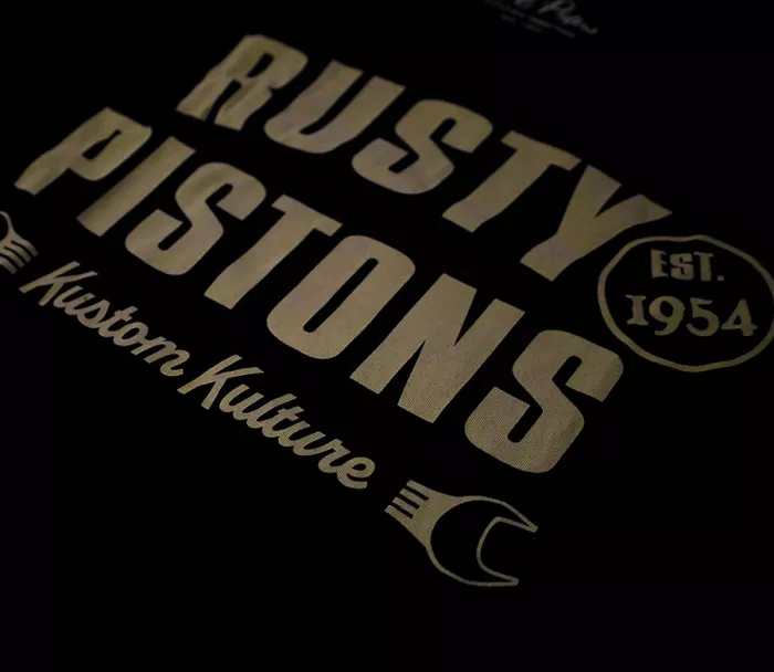 Tričko Rusty Pistons Low Rod black