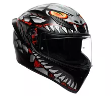 Integrálna helma AGV K1 S E2206 LYZARD MATT BLACK/GREY/RED