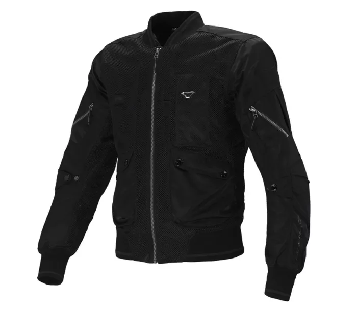 Bunda na motorku Macna Bastic Air black vel. L