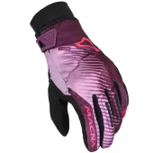 Dámské rukavice Macna Crew RTX black/purple/pink lady gloves vel. XL